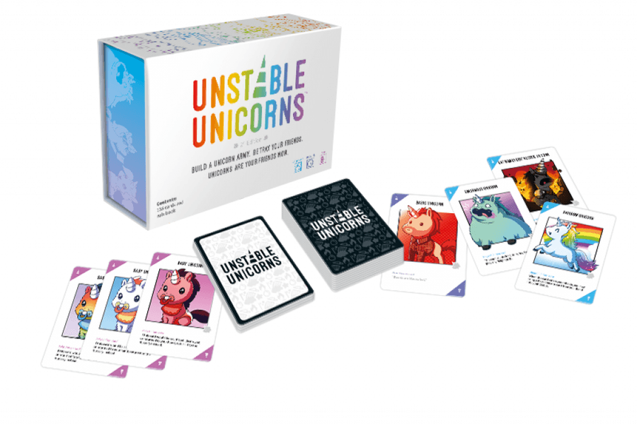 𝗭𝗠𝗔𝗥𝗧.𝗖𝗟 on X: Presentamos Unstable Unicorns 🦄🦄🦄, Un juego de  cartas estratégico sobre las dos cosas favoritas de todos: ¡Unicornios y  Destrucción!. Ahora en Español! Obtén el juego base como cualquiera de